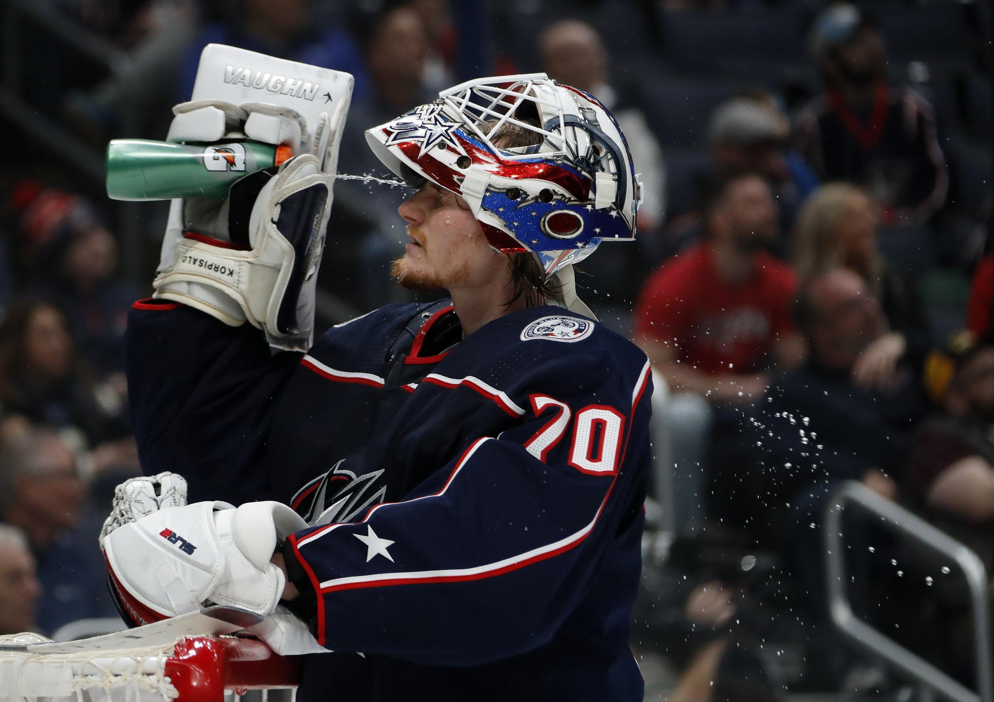 blue jackets uniforms